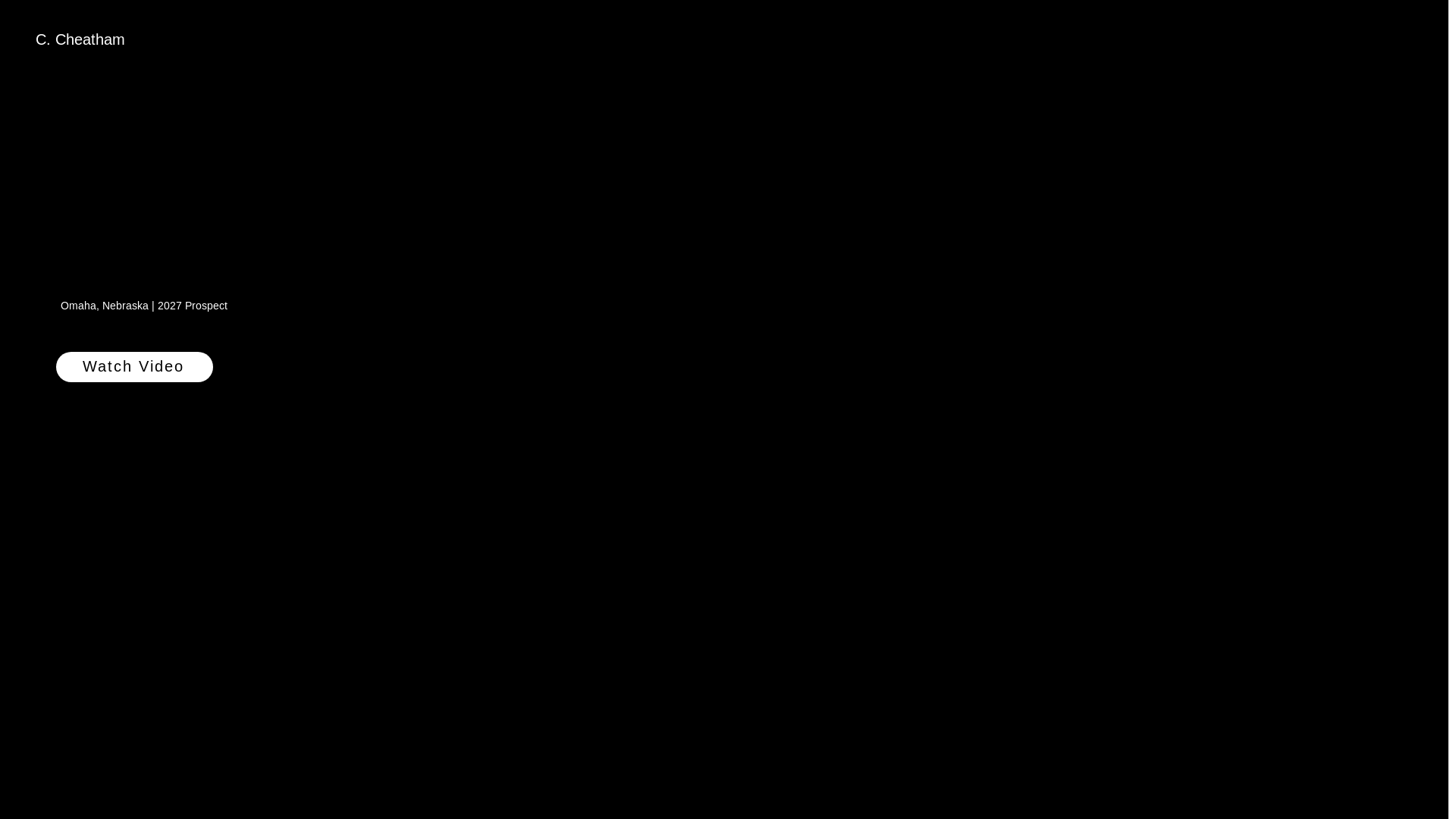website screenshot of https://colecheatham.com/