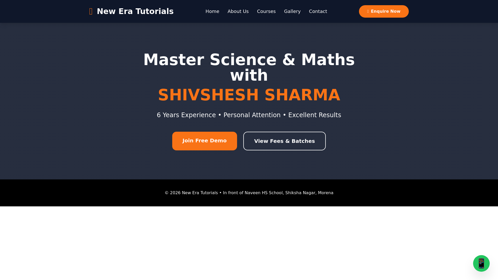 website screenshot of https://coachingwebsite-7jl.pages.dev/