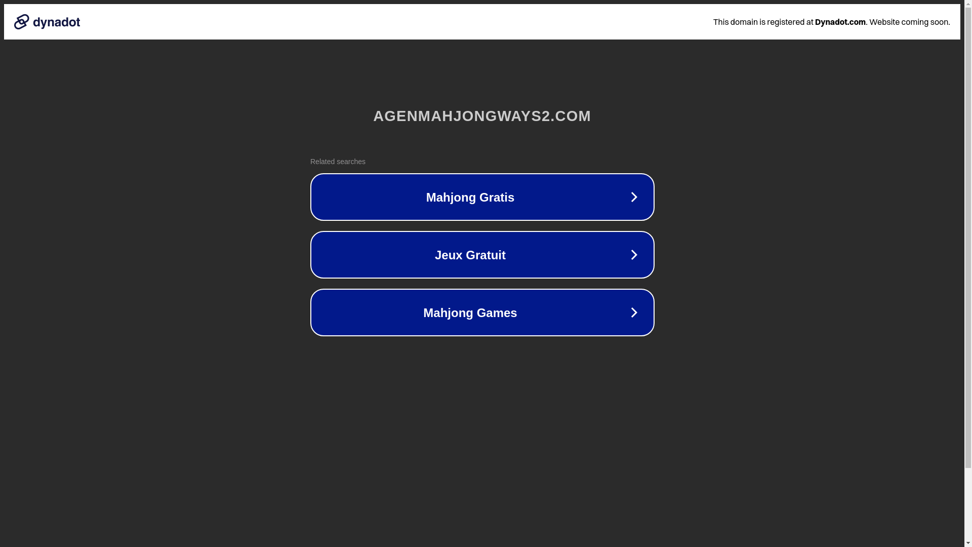 website screenshot of https://agenmahjongways2.com/