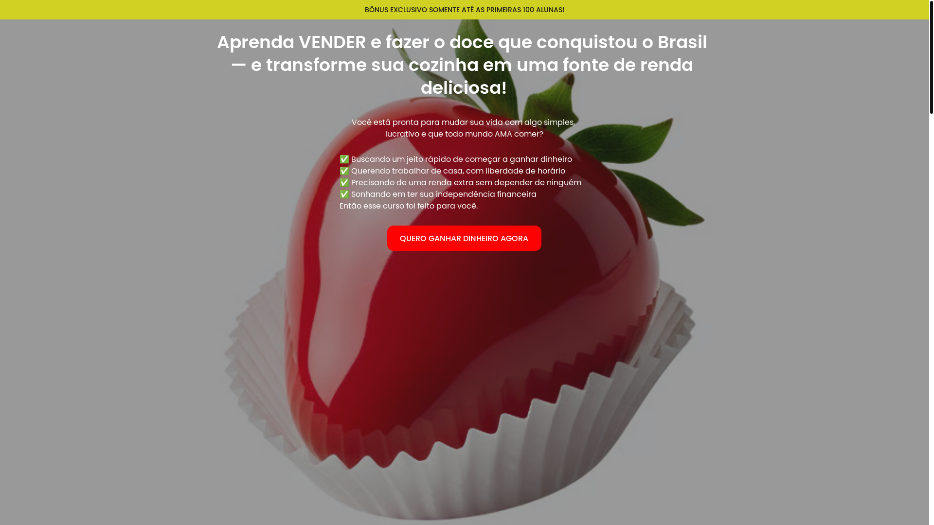 website screenshot of https://docedoamor.com.br/