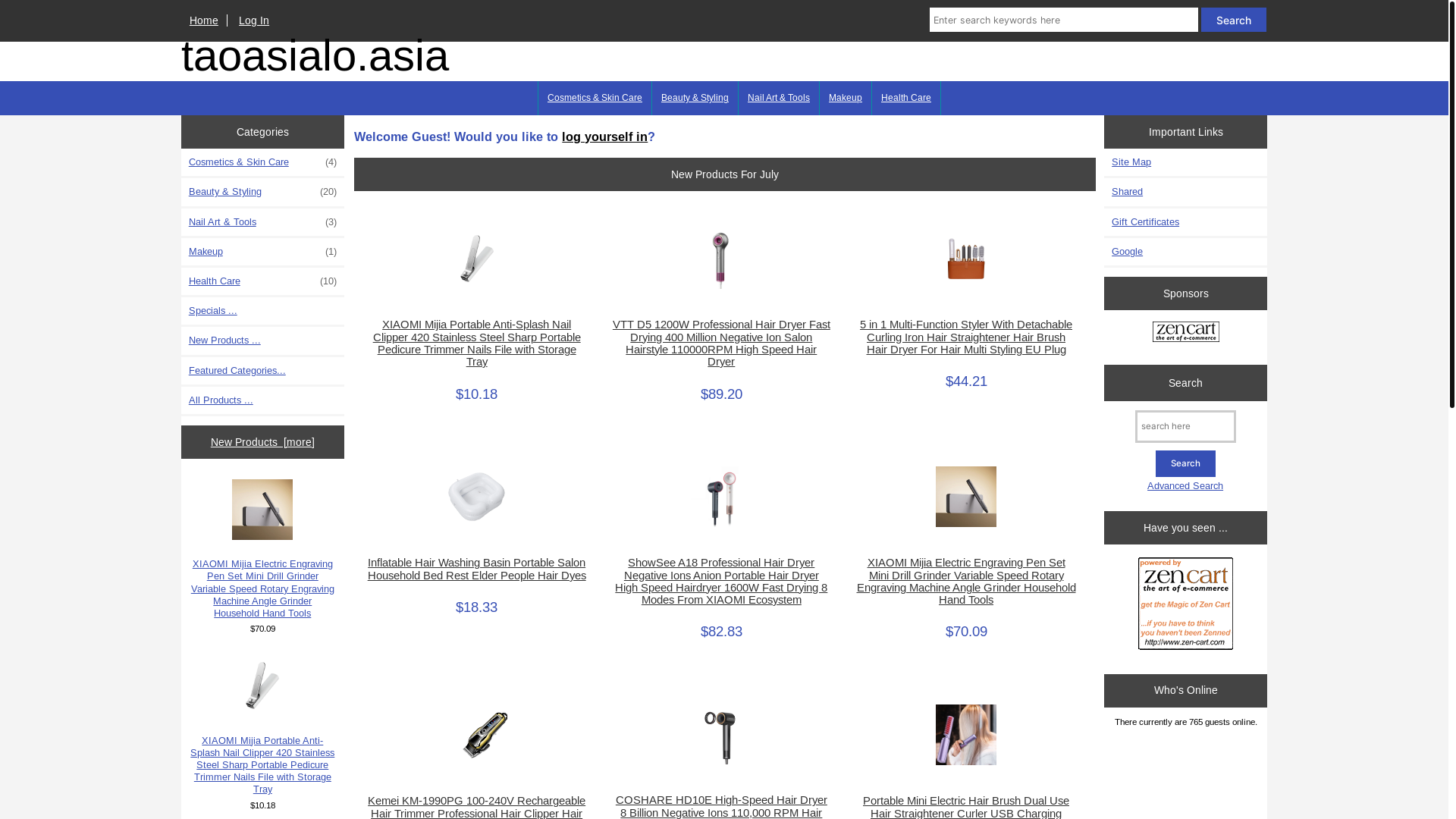 website screenshot of https://taoasialo.asia/