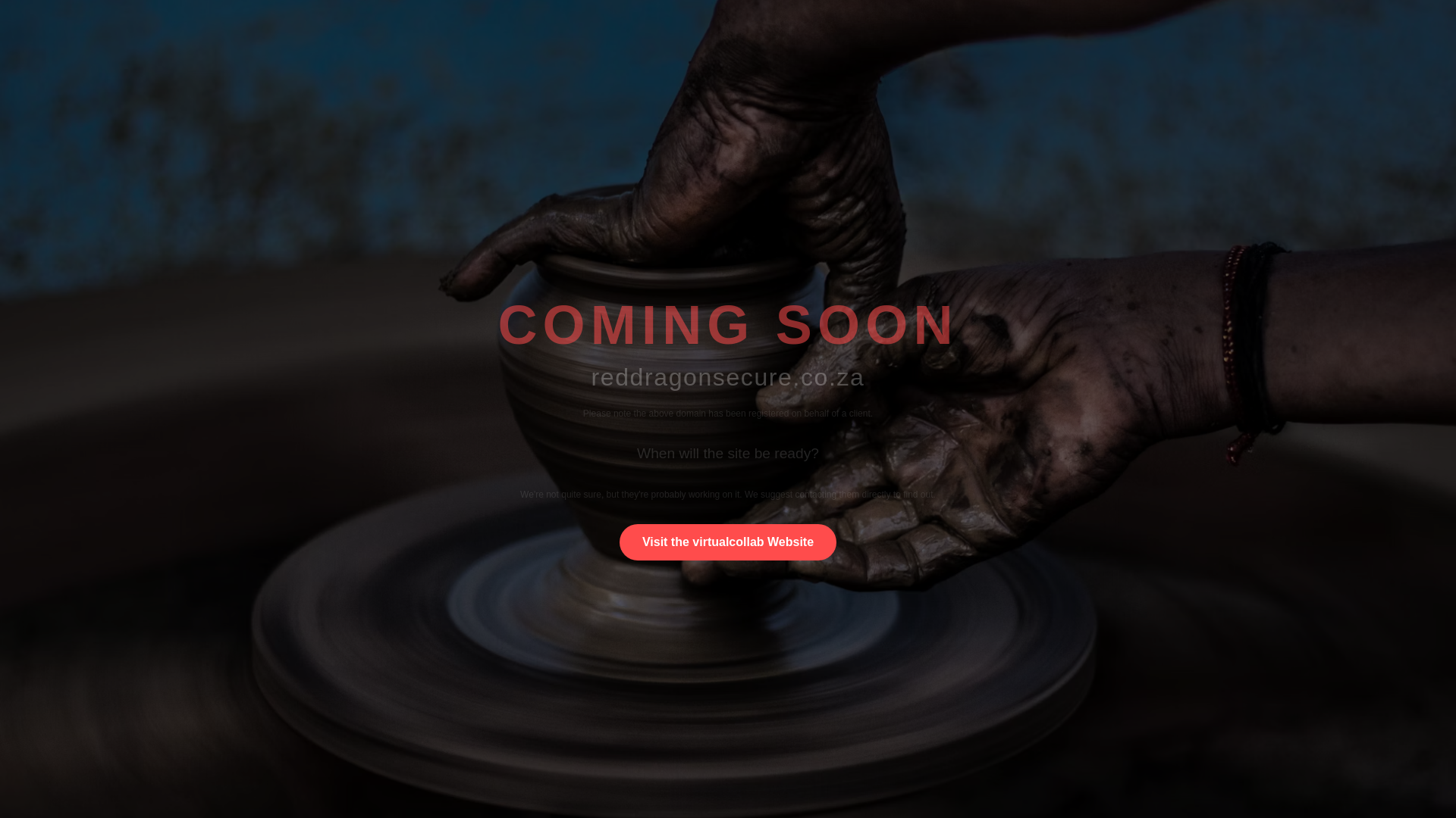 website screenshot of https://reddragonsecure.co.za/