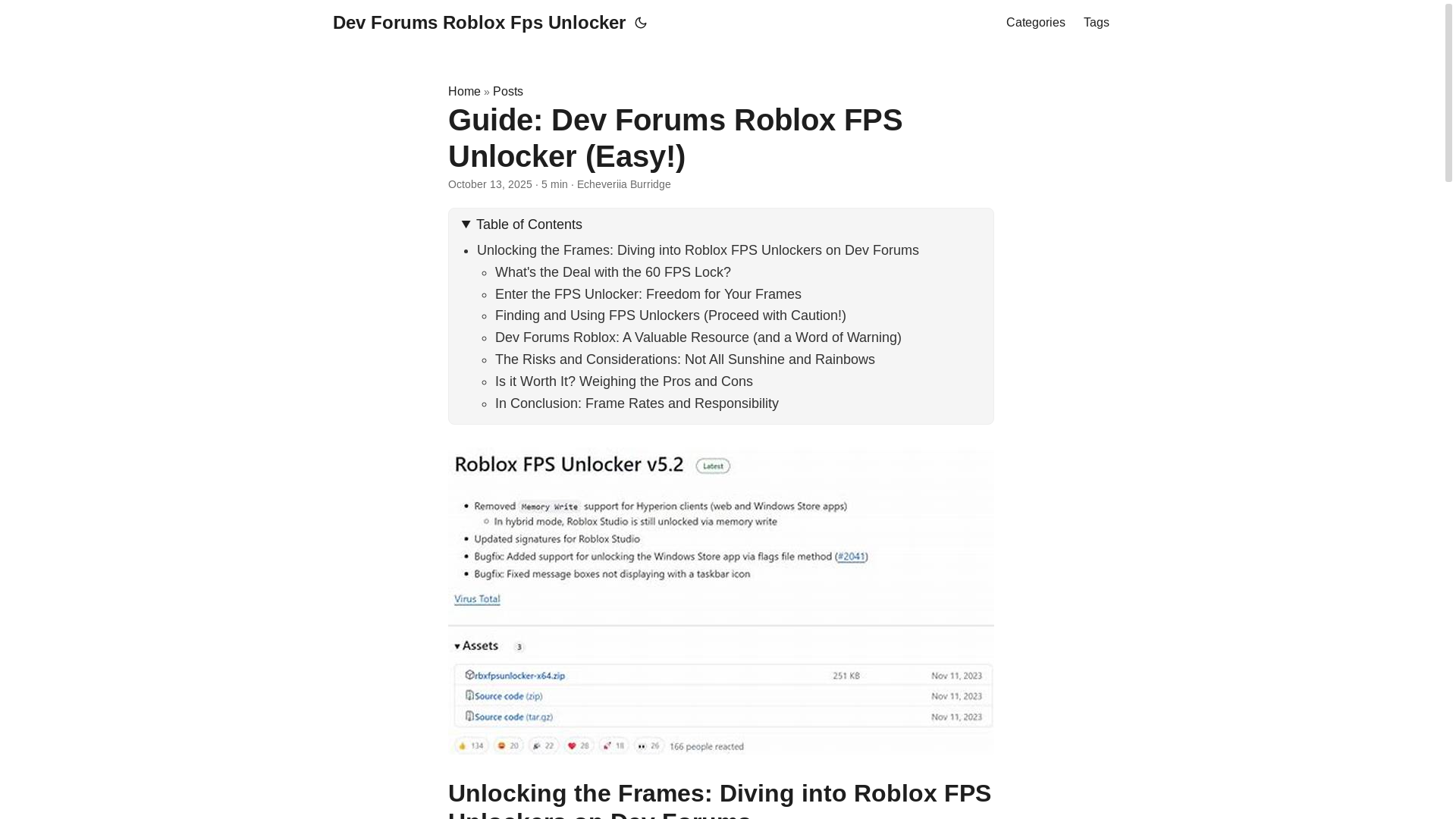 website screenshot of https://dev-forums-roblox-fps-unlocker.pages.dev/