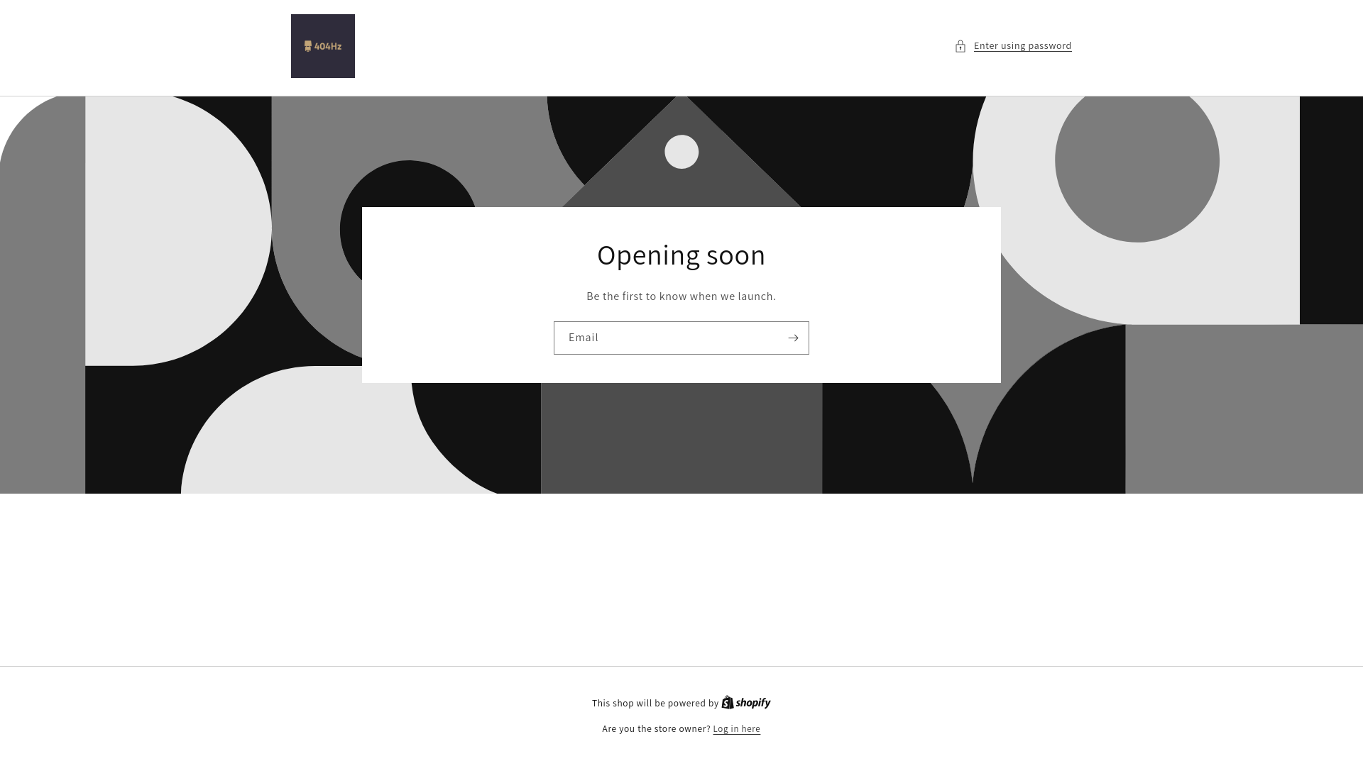 website screenshot of https://404hzlab.com/