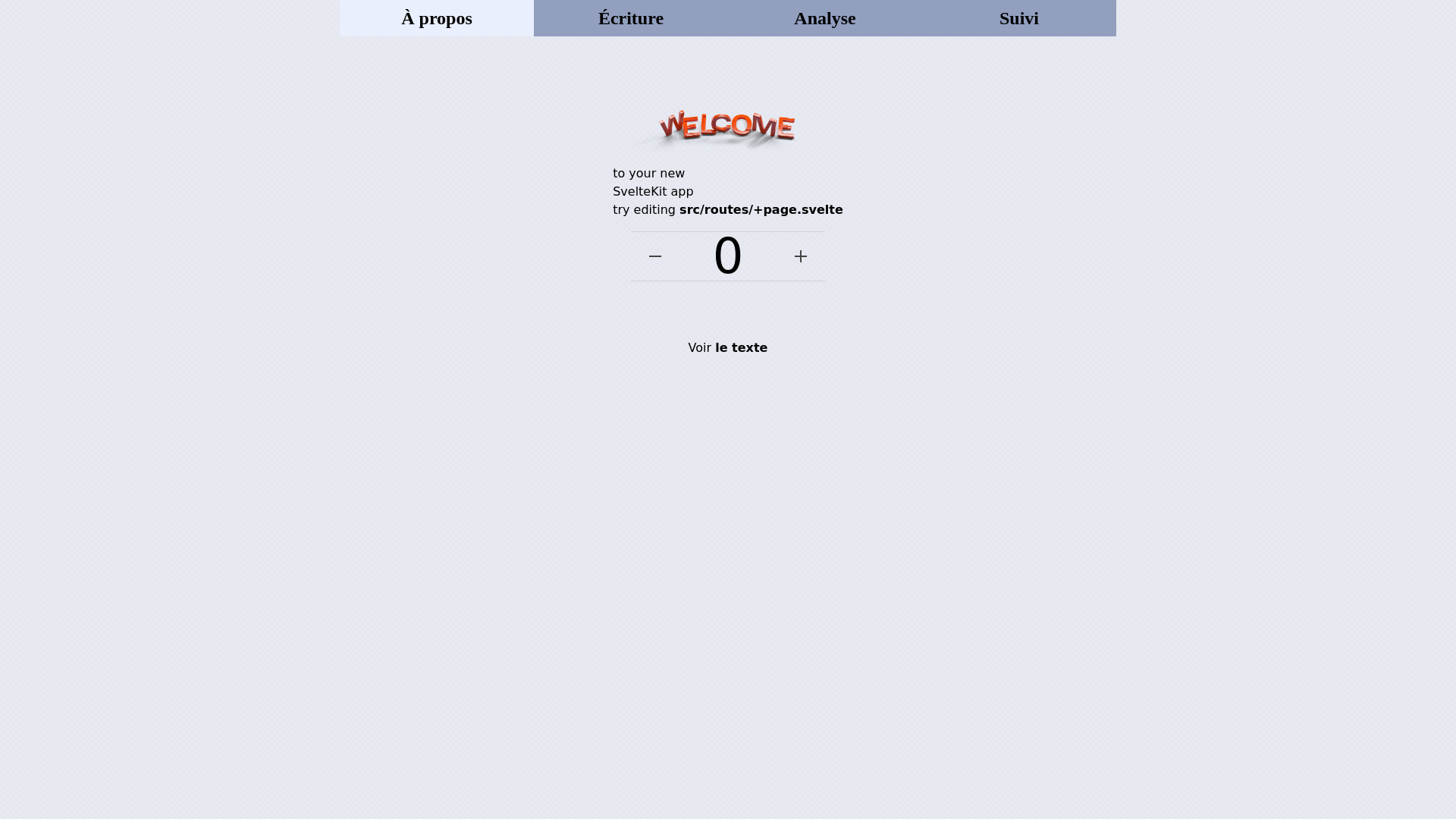 website screenshot of https://dashboard-svelte.pages.dev/