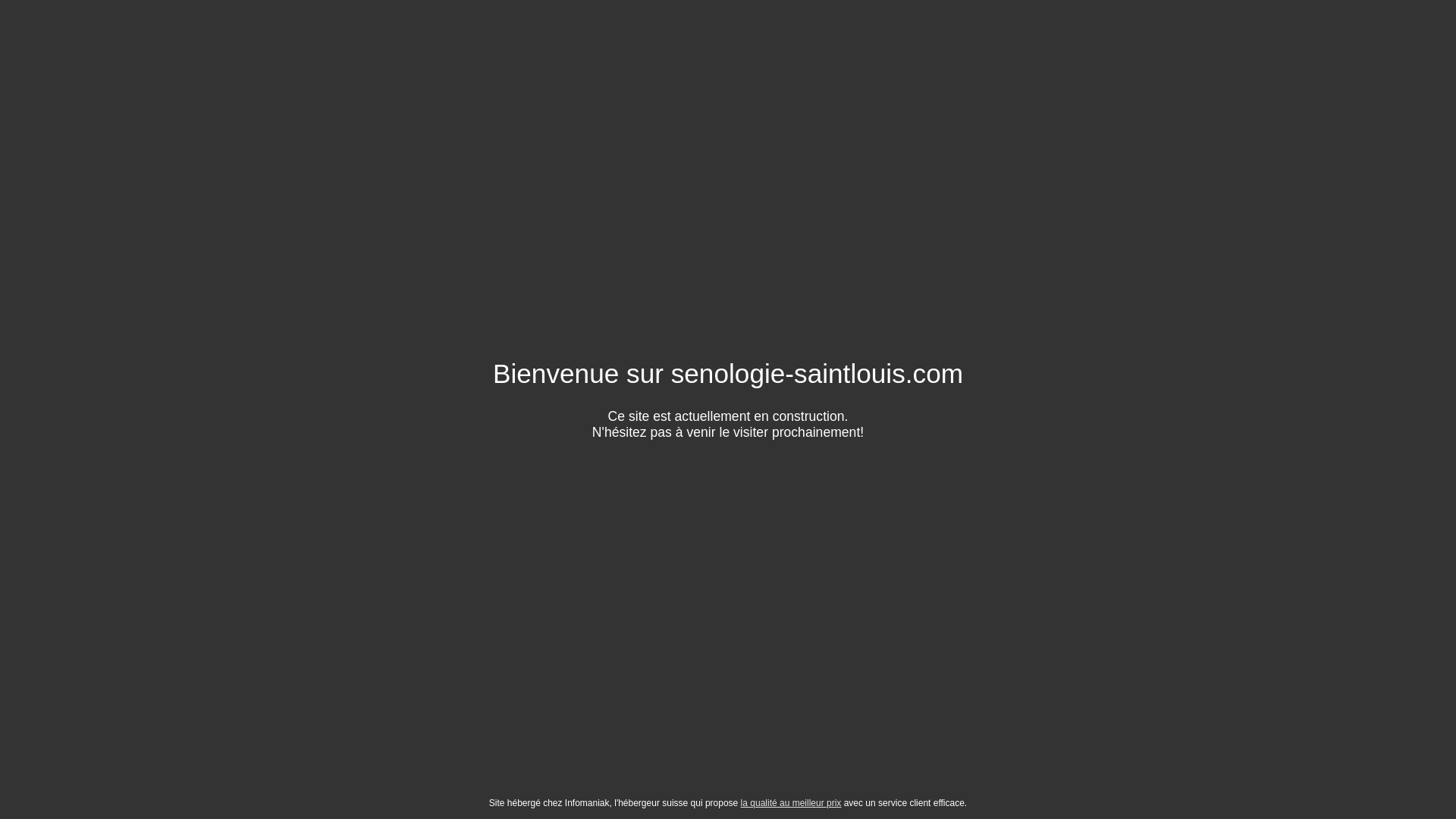 website screenshot of https://senologie-saintlouis.com/