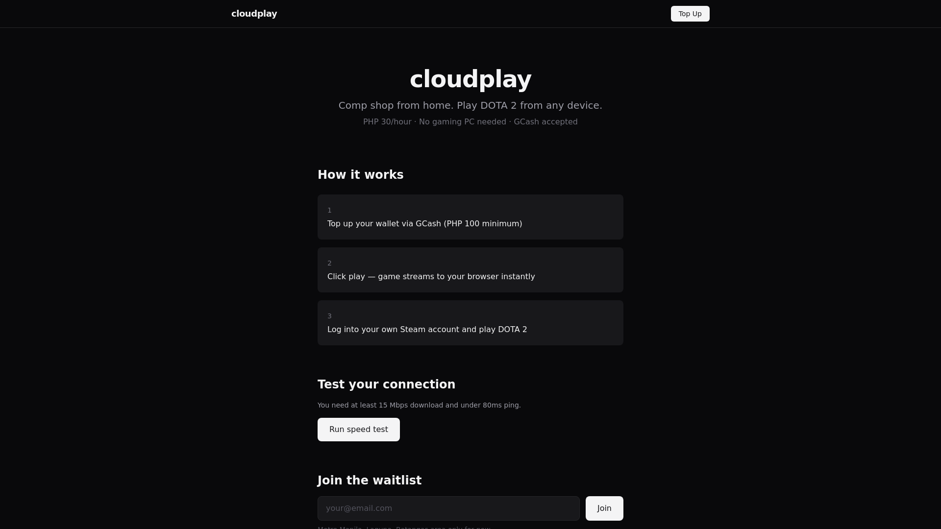 website screenshot of https://cloudplay-ph.pages.dev/