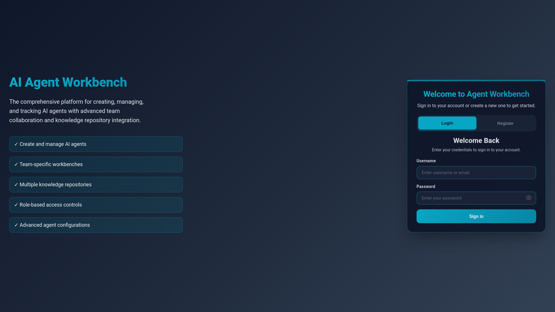 website screenshot of https://agentforgelab.ai/