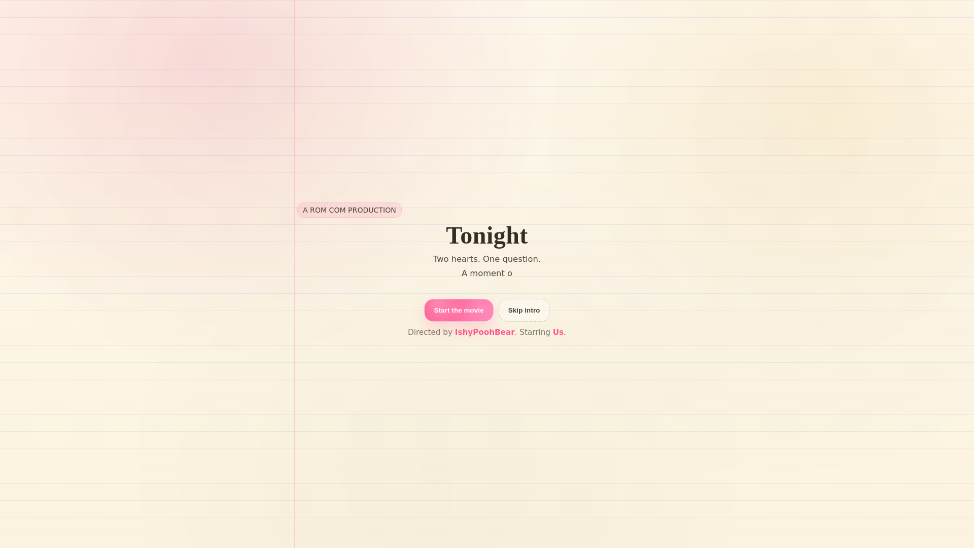 website screenshot of https://stellandismail.love