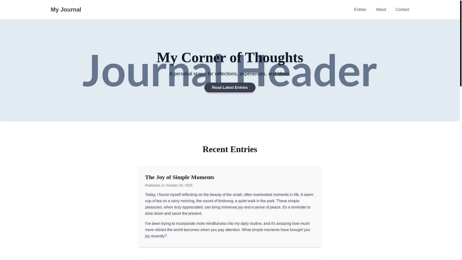 website screenshot of https://dohajournal.pages.dev/