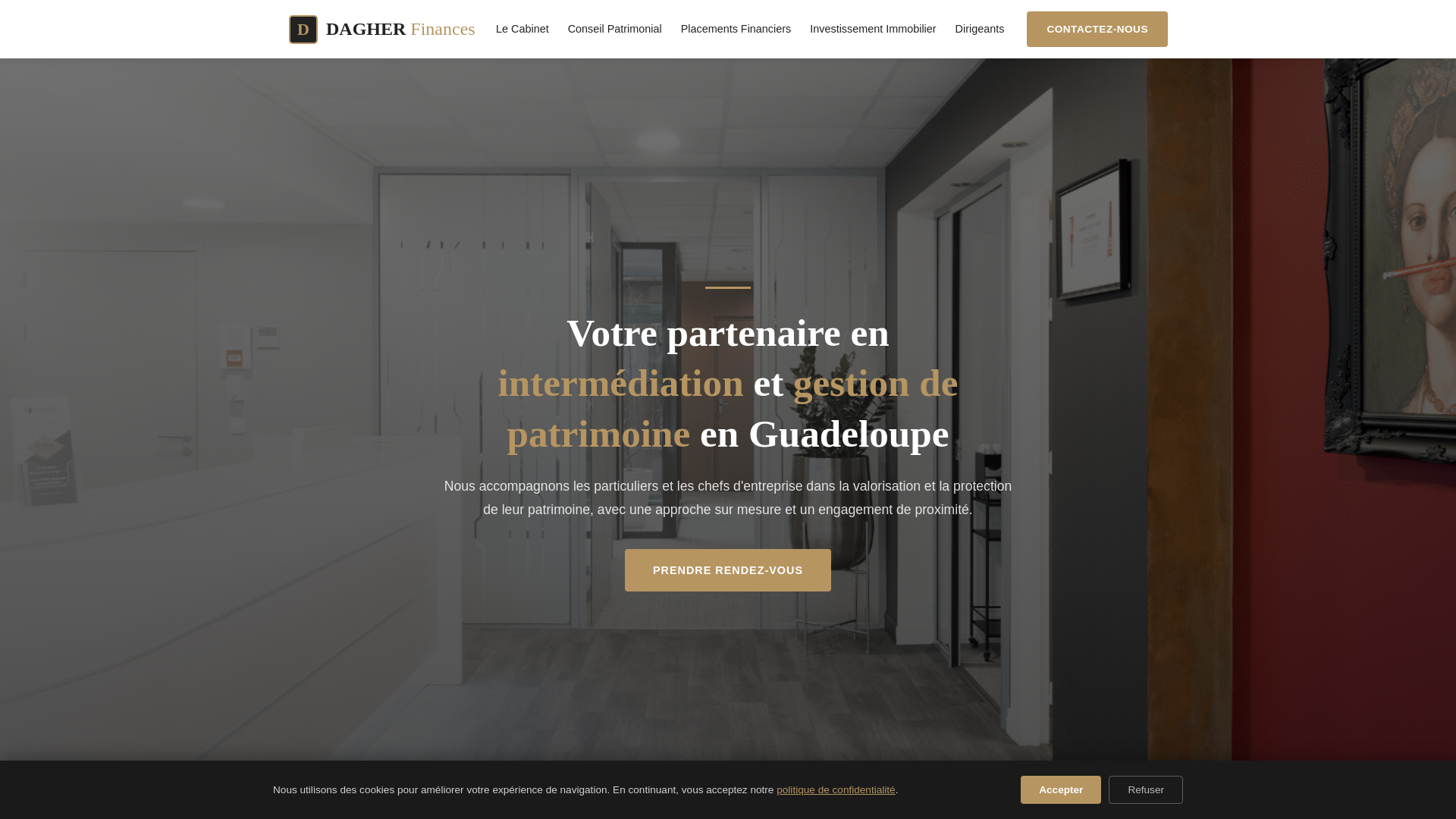 website screenshot of https://happi36.fr/