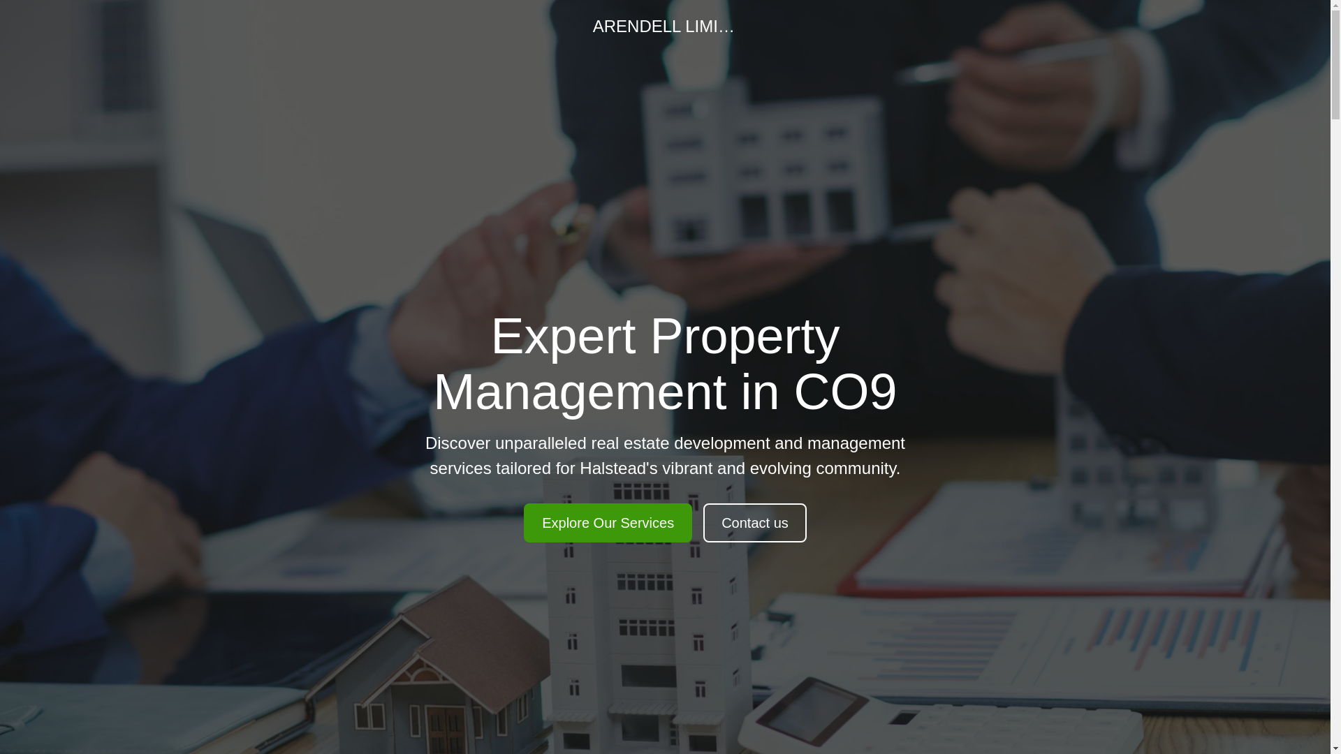 website screenshot of https://arendellltd.com/