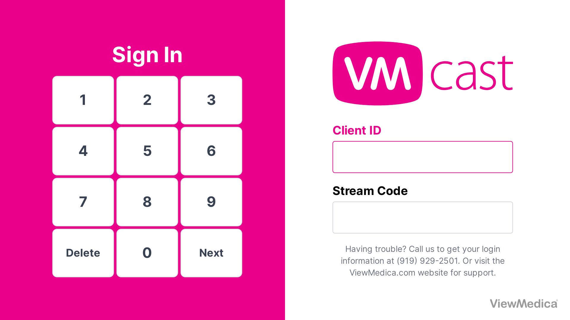website screenshot of https://vmcast-next.pages.dev/