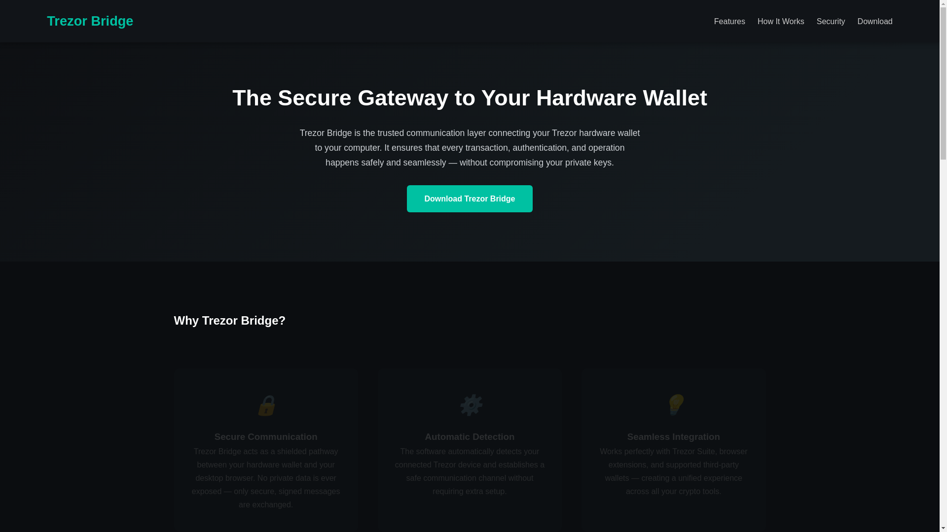 website screenshot of https://info-bridge-trezer.pages.dev/