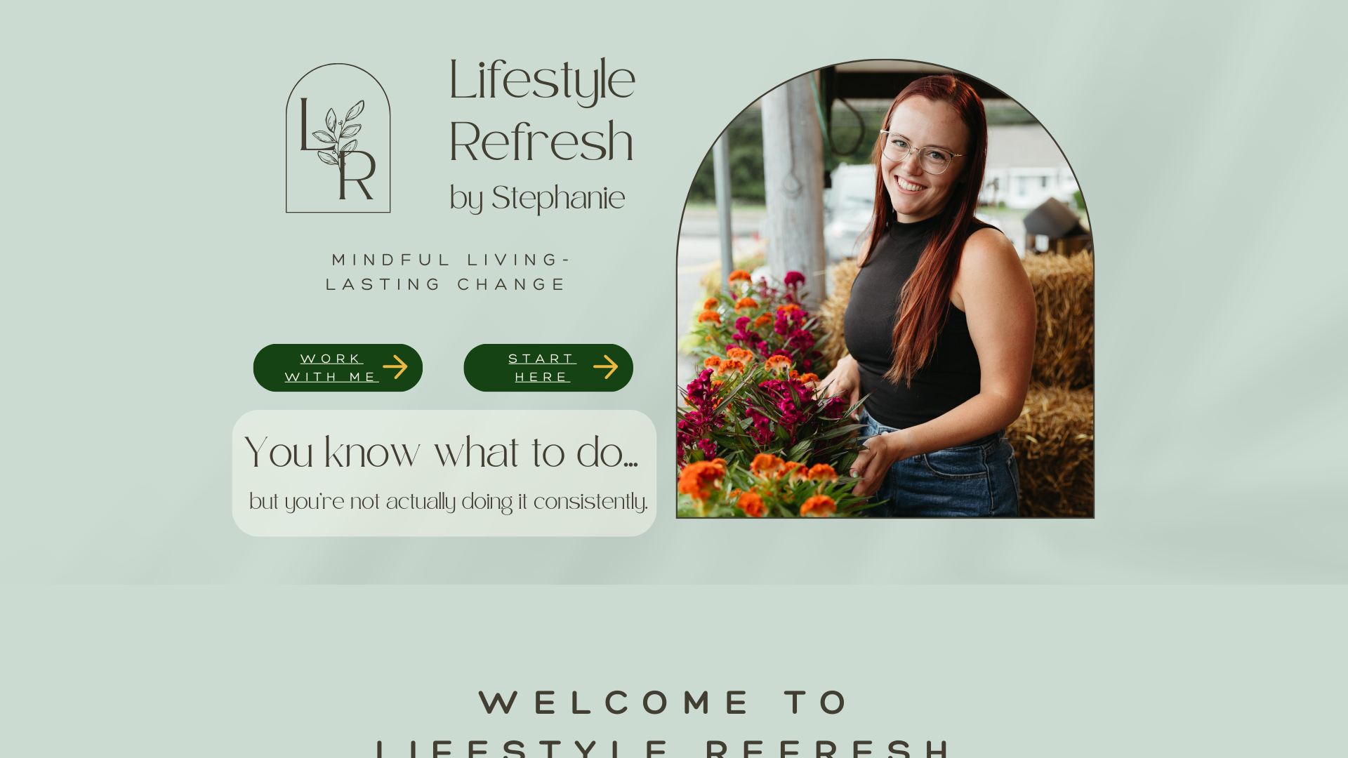 website screenshot of https://lifestylerefreshwellness.com