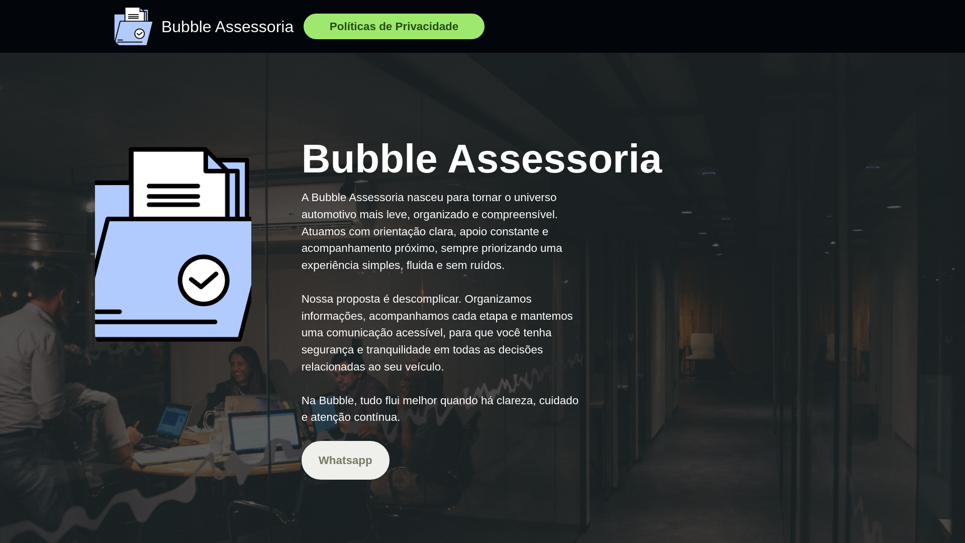 website screenshot of https://portalminassolucoes.com/