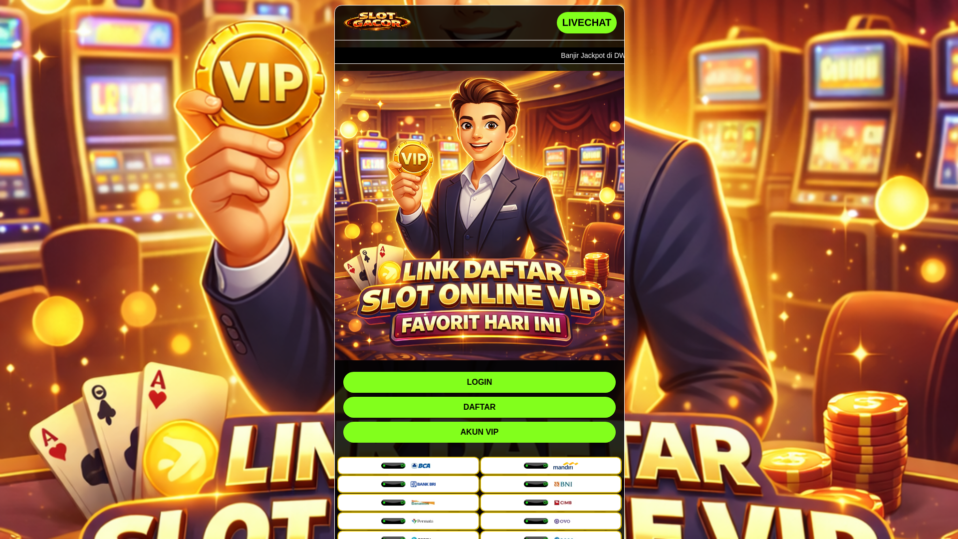 website screenshot of https://dwg288enak.site/