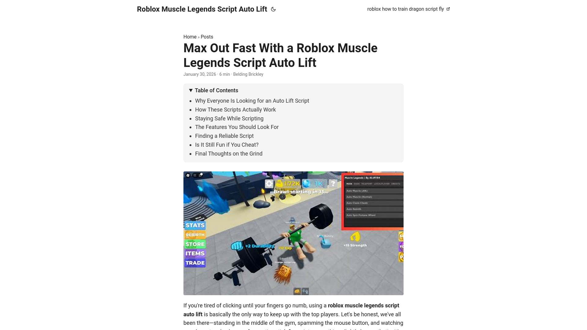 website screenshot of https://roblox-muscle-legends-script-auto-lift.pages.dev/