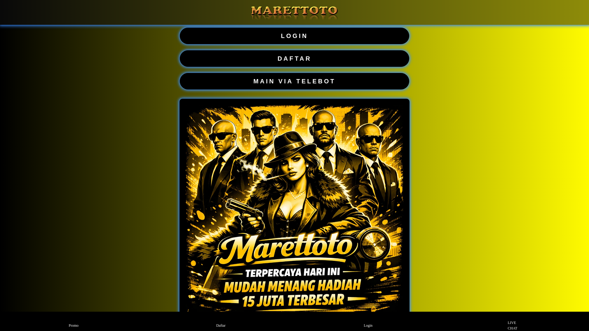 website screenshot of https://ceomarettoto.pages.dev/