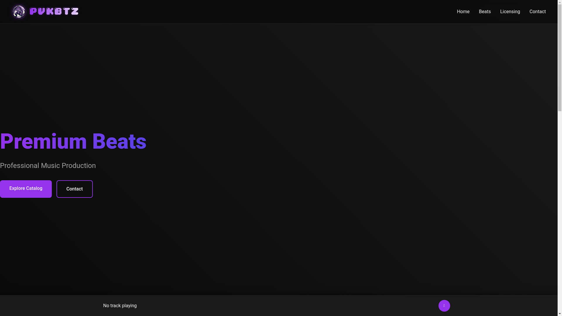 website screenshot of https://pvkbtz.com/