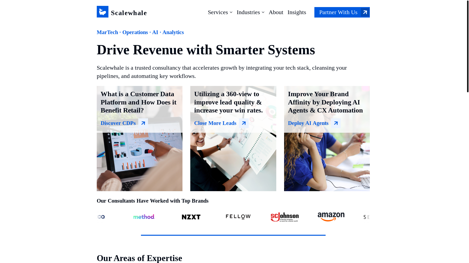 website screenshot of https://scalewhale-main.pages.dev/