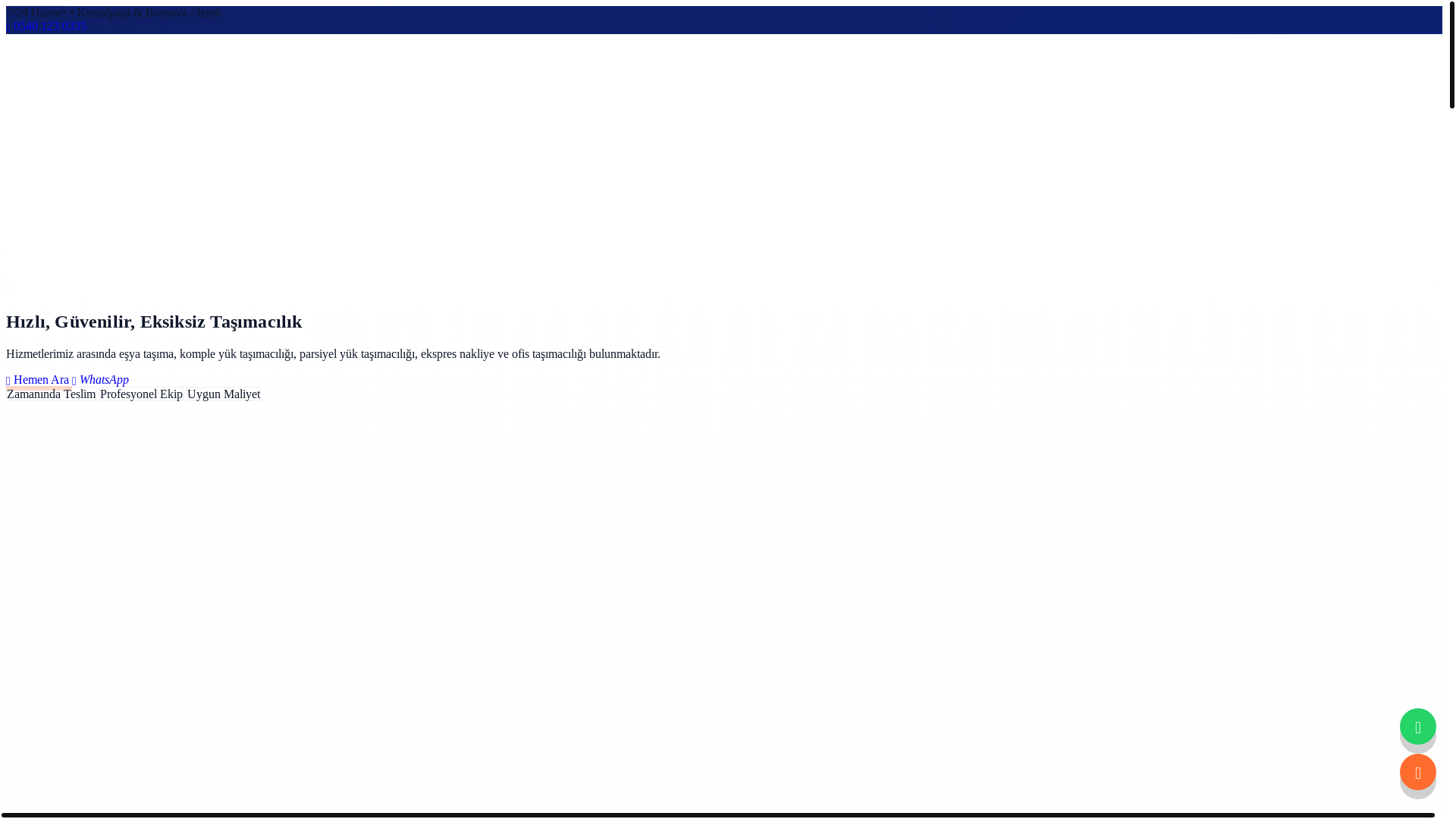 website screenshot of https://ahmetdadaknakliyat.com/