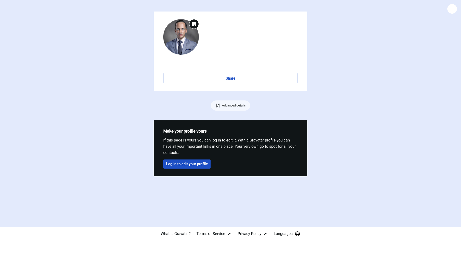 website screenshot of https://marwenrabai.link/