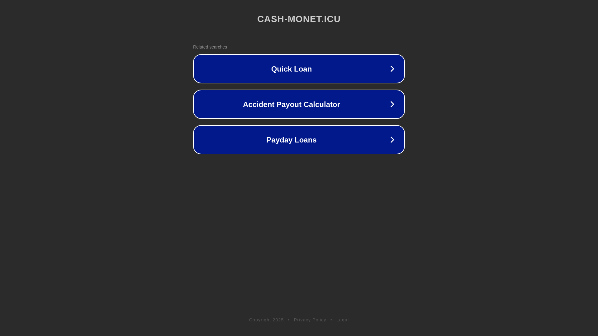 website screenshot of https://cash-monet.icu/
