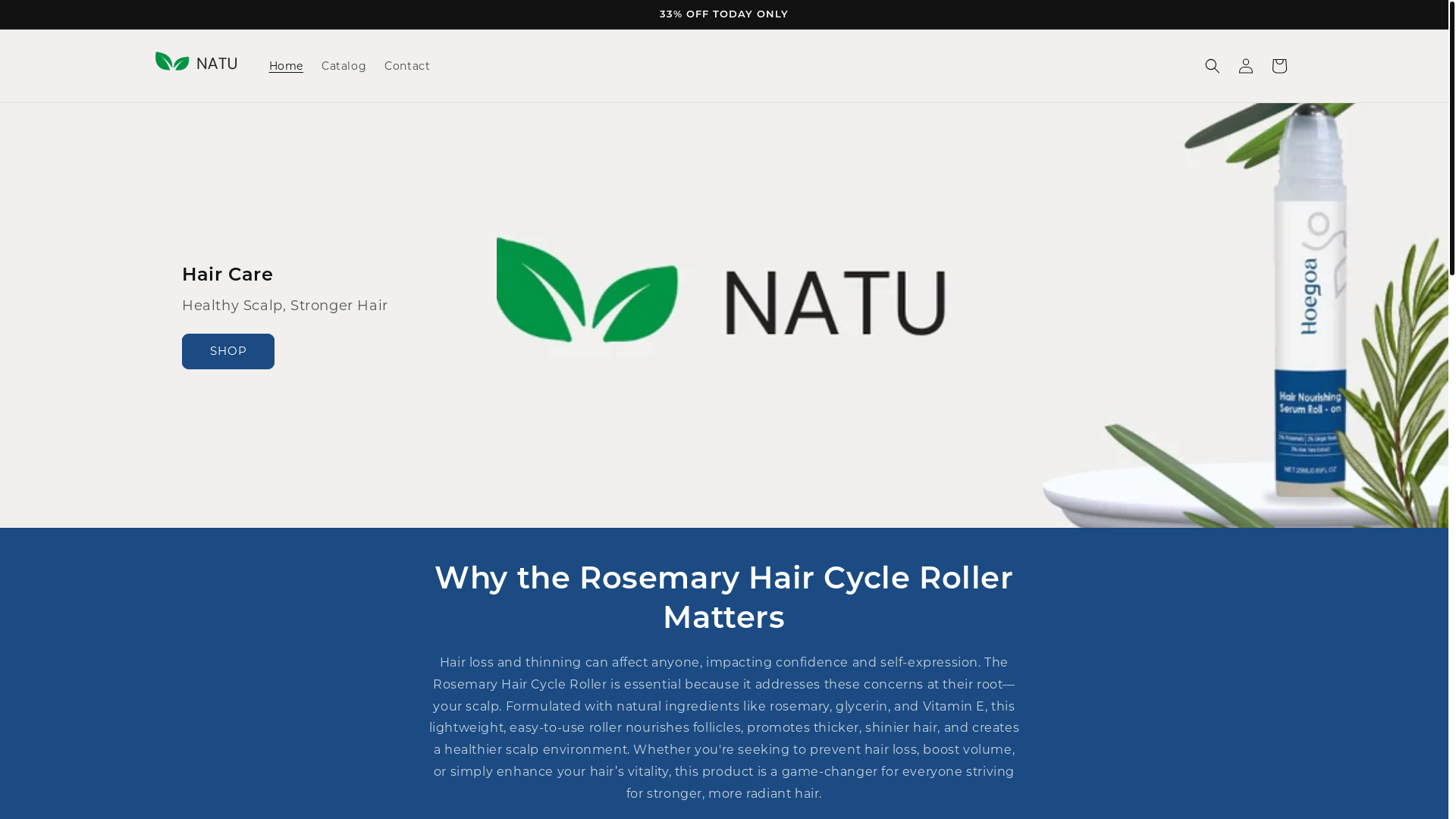 website screenshot of https://natuscalp.com/