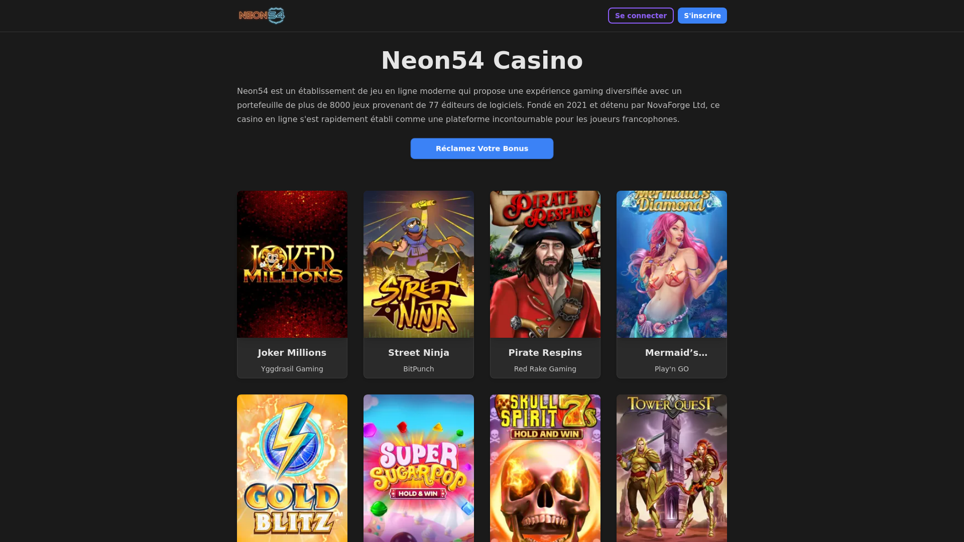 website screenshot of https://neon54fra-com.pages.dev/