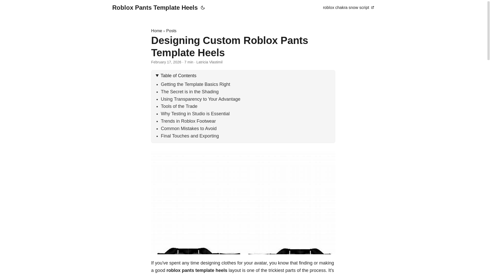 website screenshot of https://roblox-pants-template-heels.pages.dev/