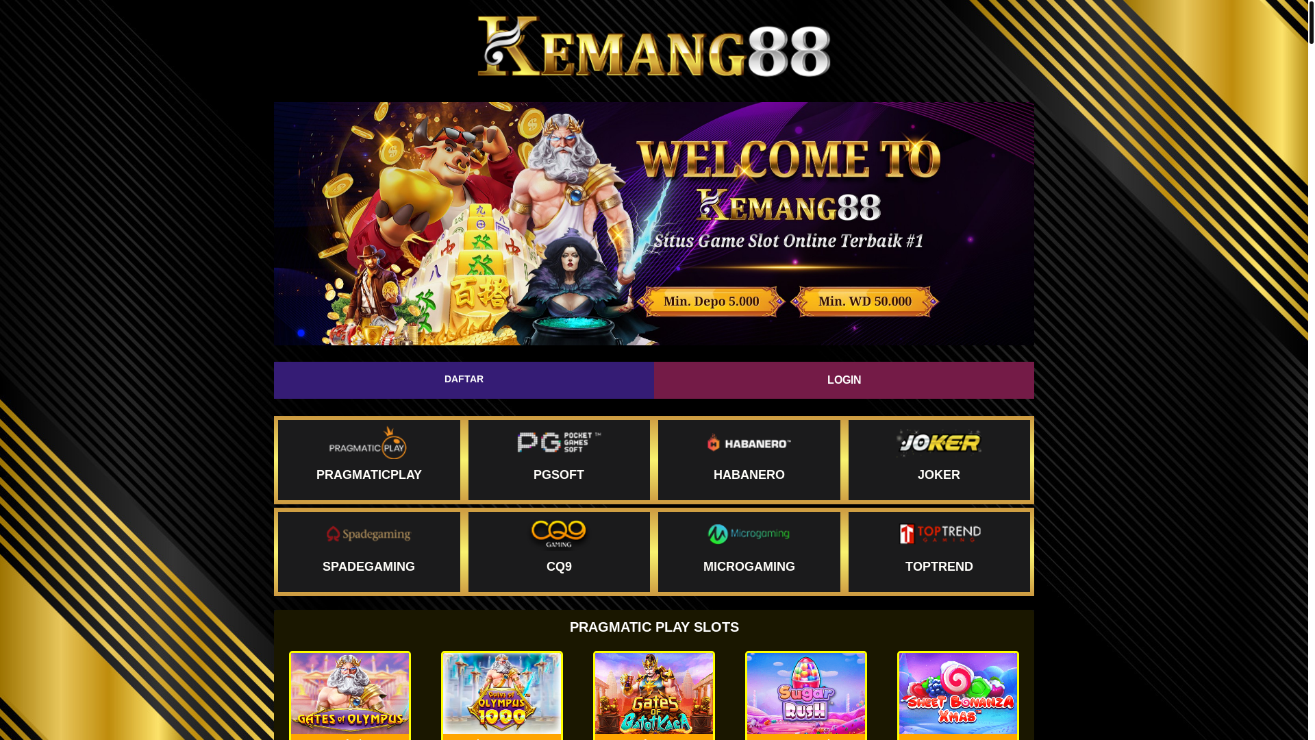 website screenshot of https://5rtpk88.com/
