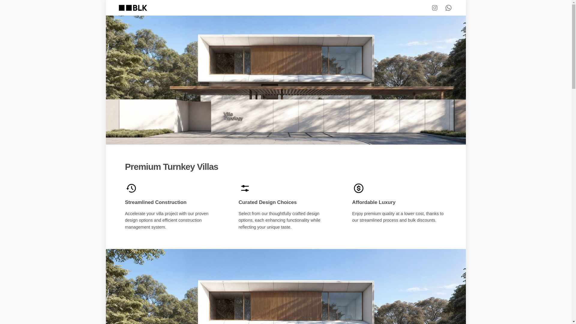 website screenshot of https://metercube.ae/