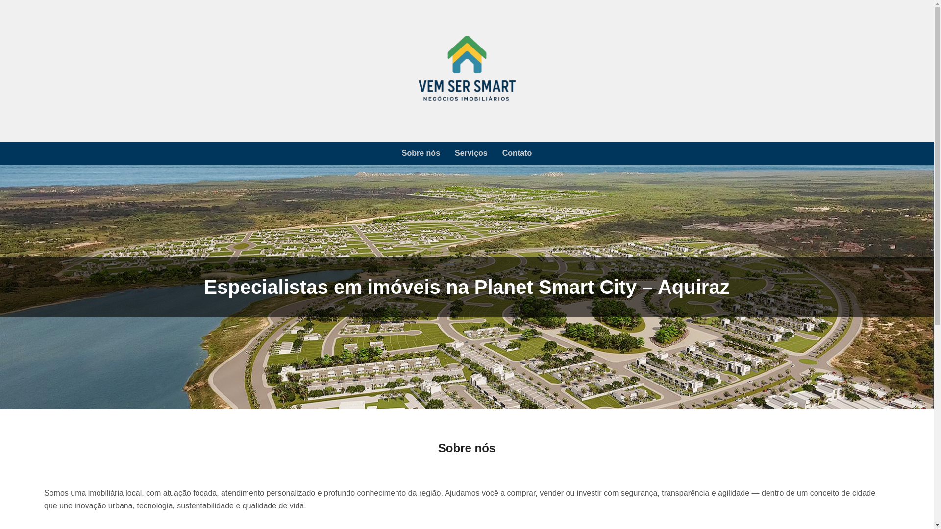 website screenshot of https://vemsersmart.net.br/