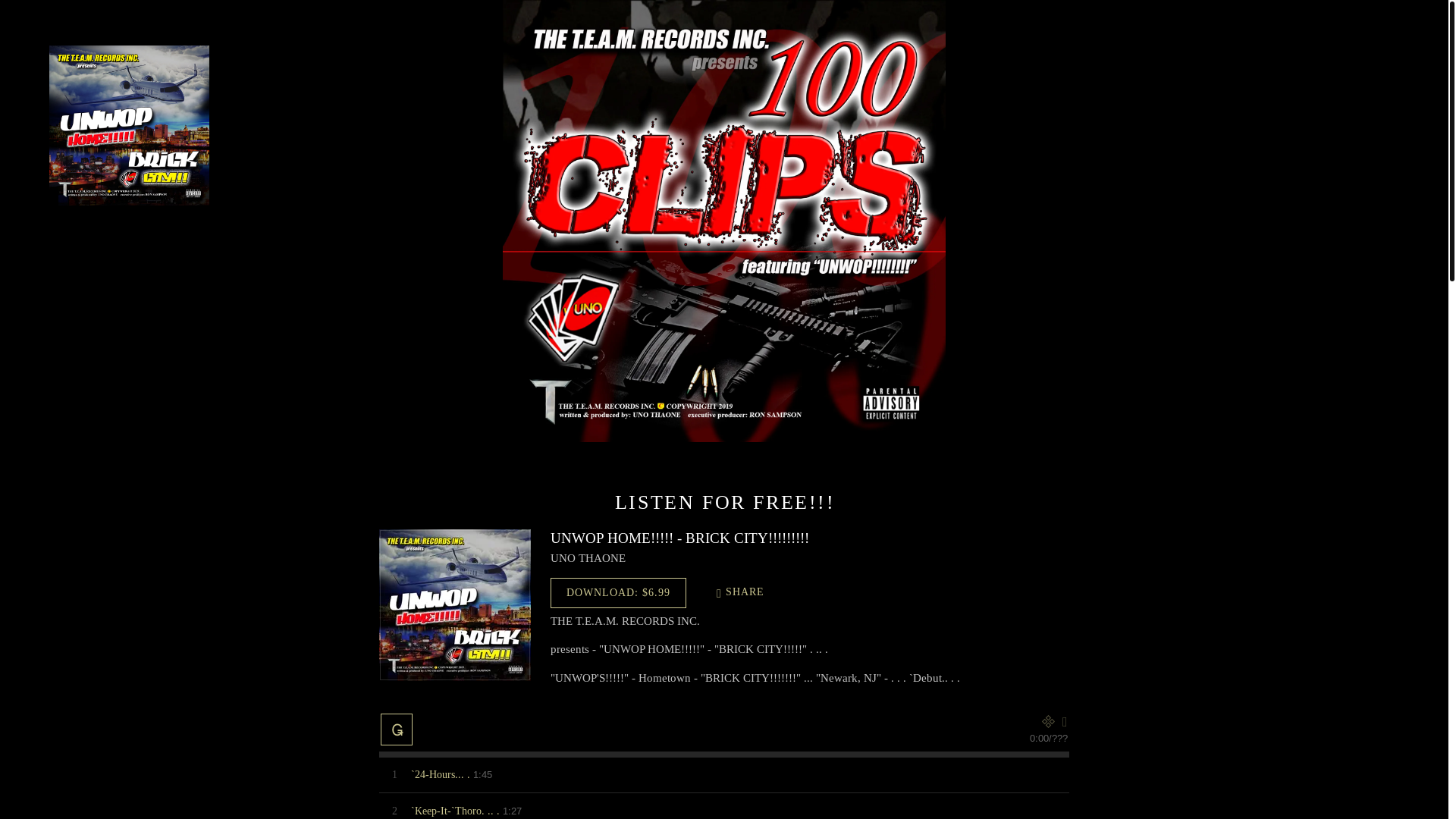 website screenshot of https://teamrecordsinc.com/