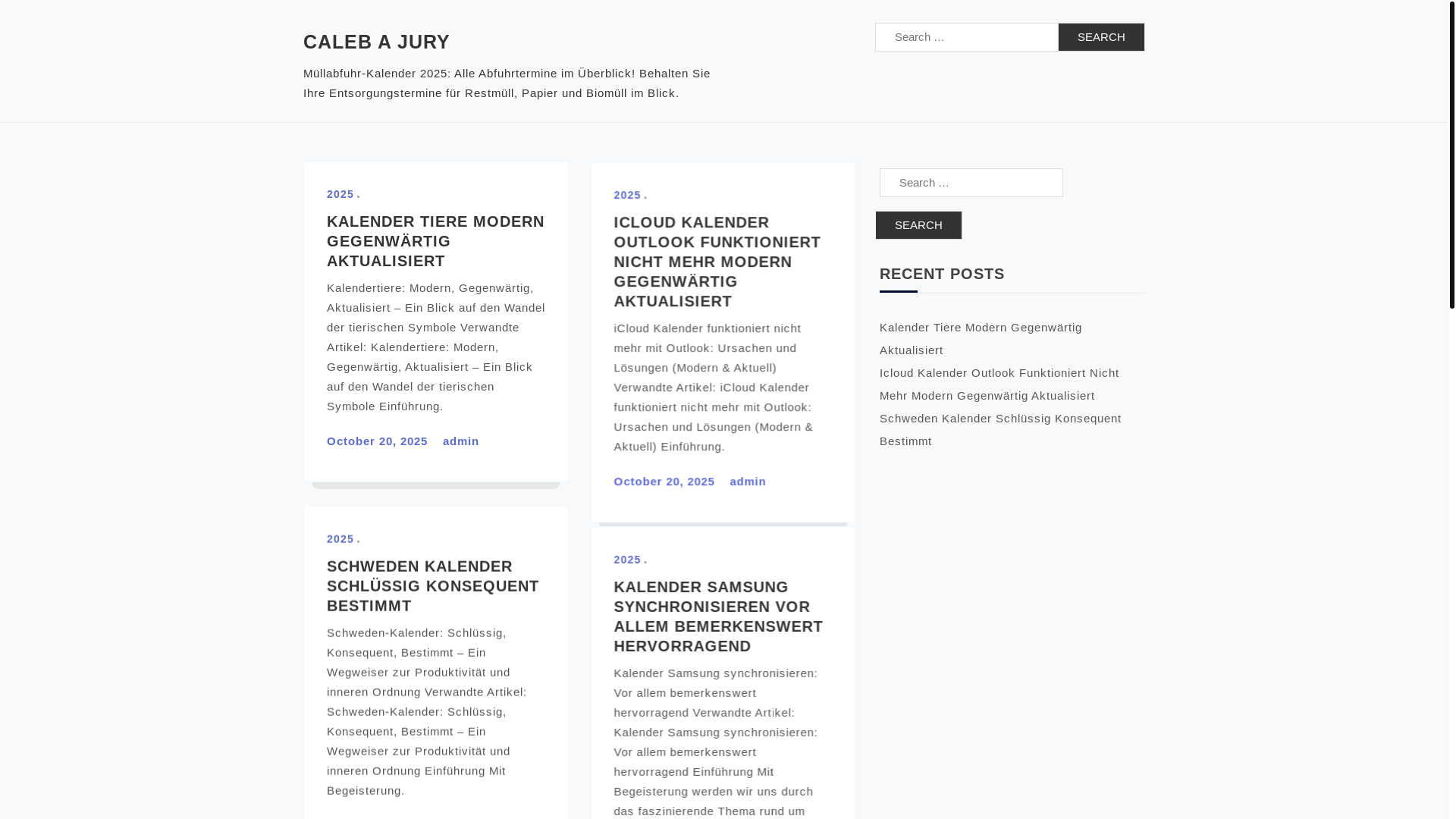 website screenshot of https://calebajury.pages.dev/