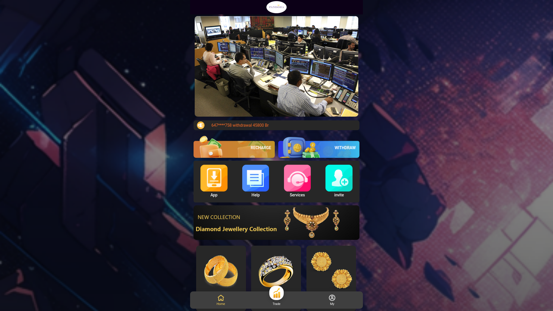 website screenshot of https://pandaroclub8.com/