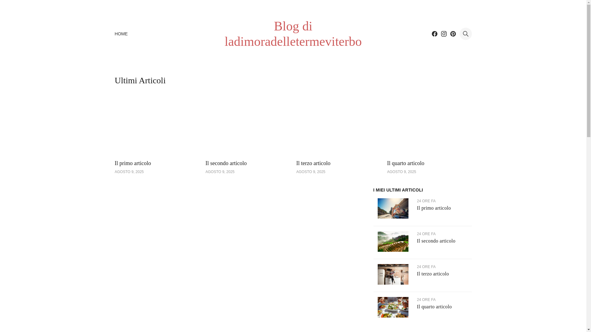 website screenshot of https://ladimoradelletermeviterbo.com/