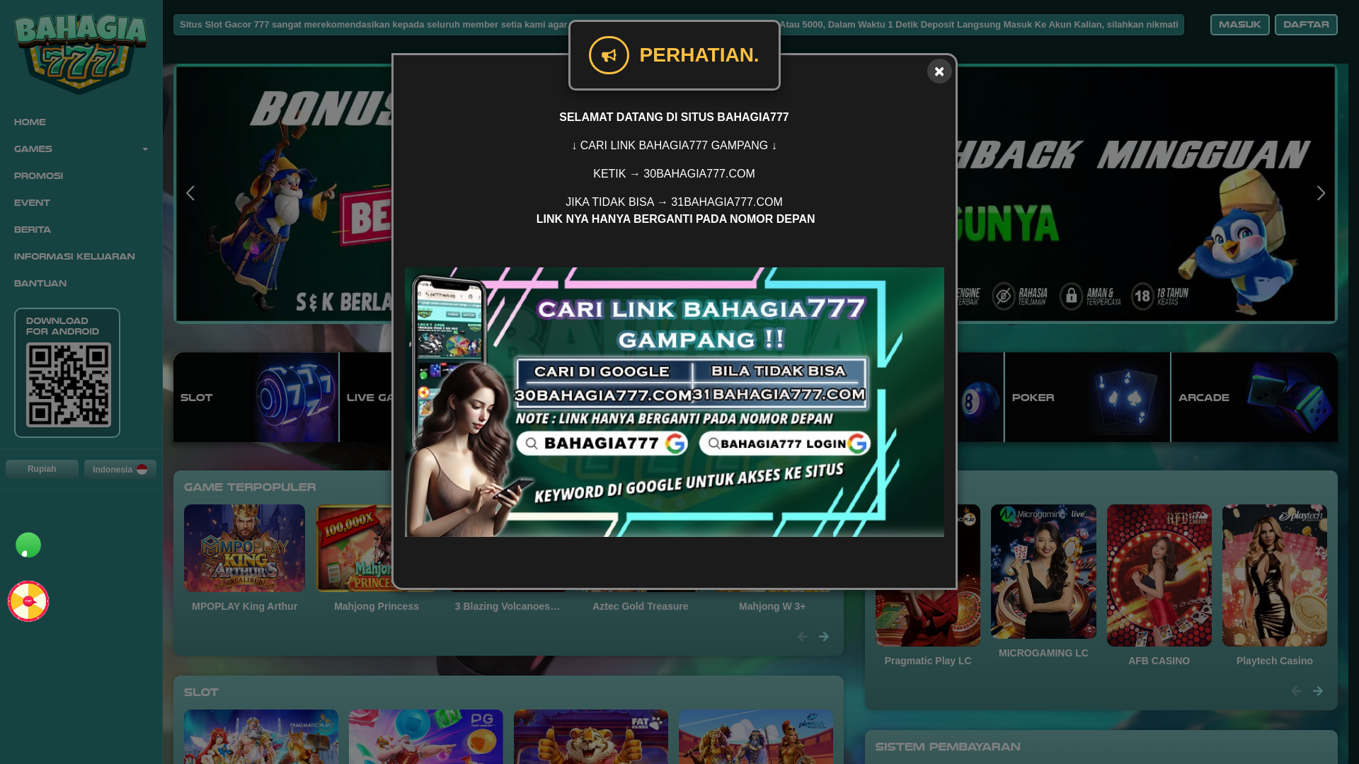 website screenshot of https://gak-pernah-sarjana.vip/