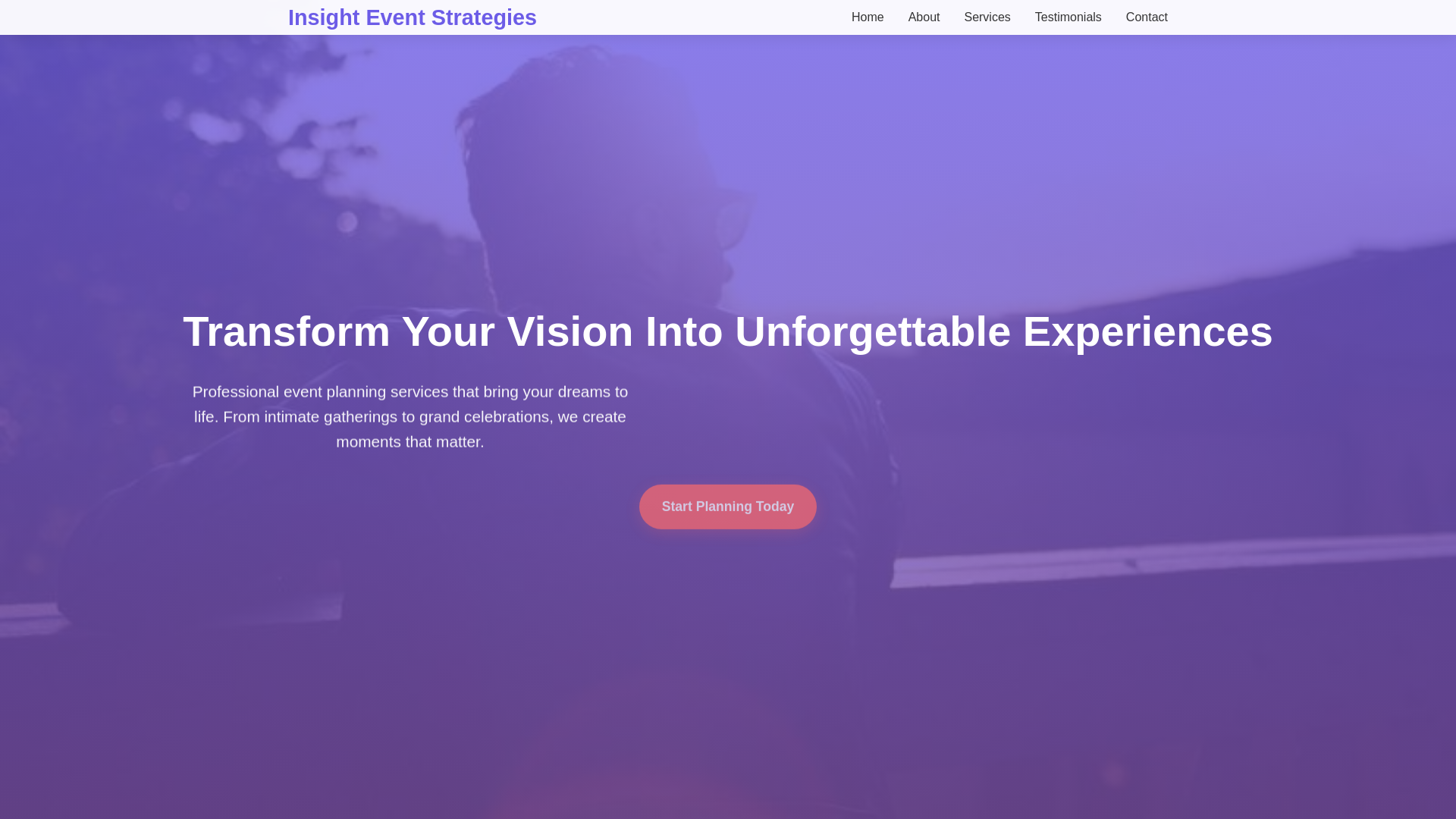 website screenshot of https://insighteventstrategies.click/