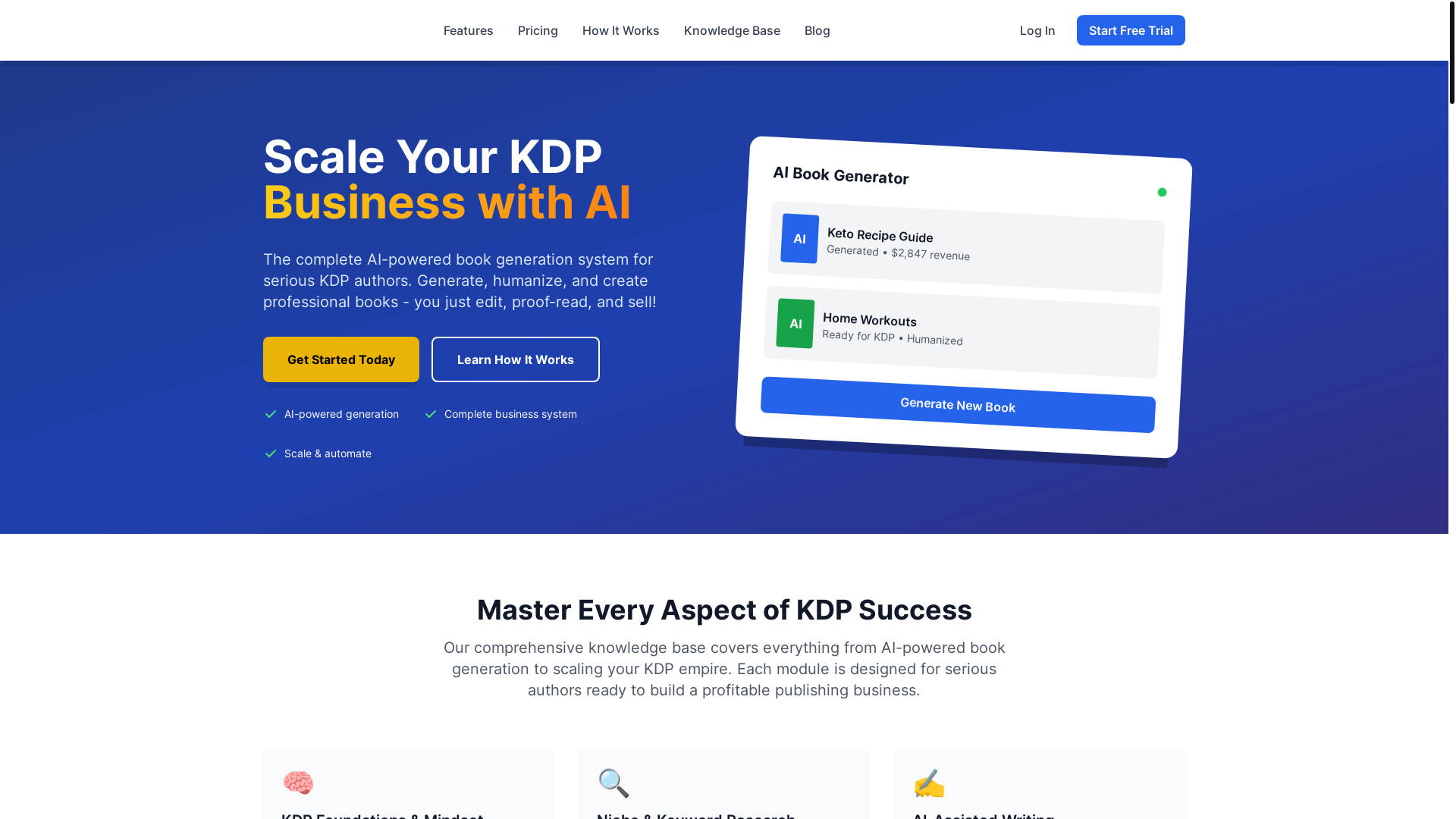 website screenshot of https://bookbizacademy.com/