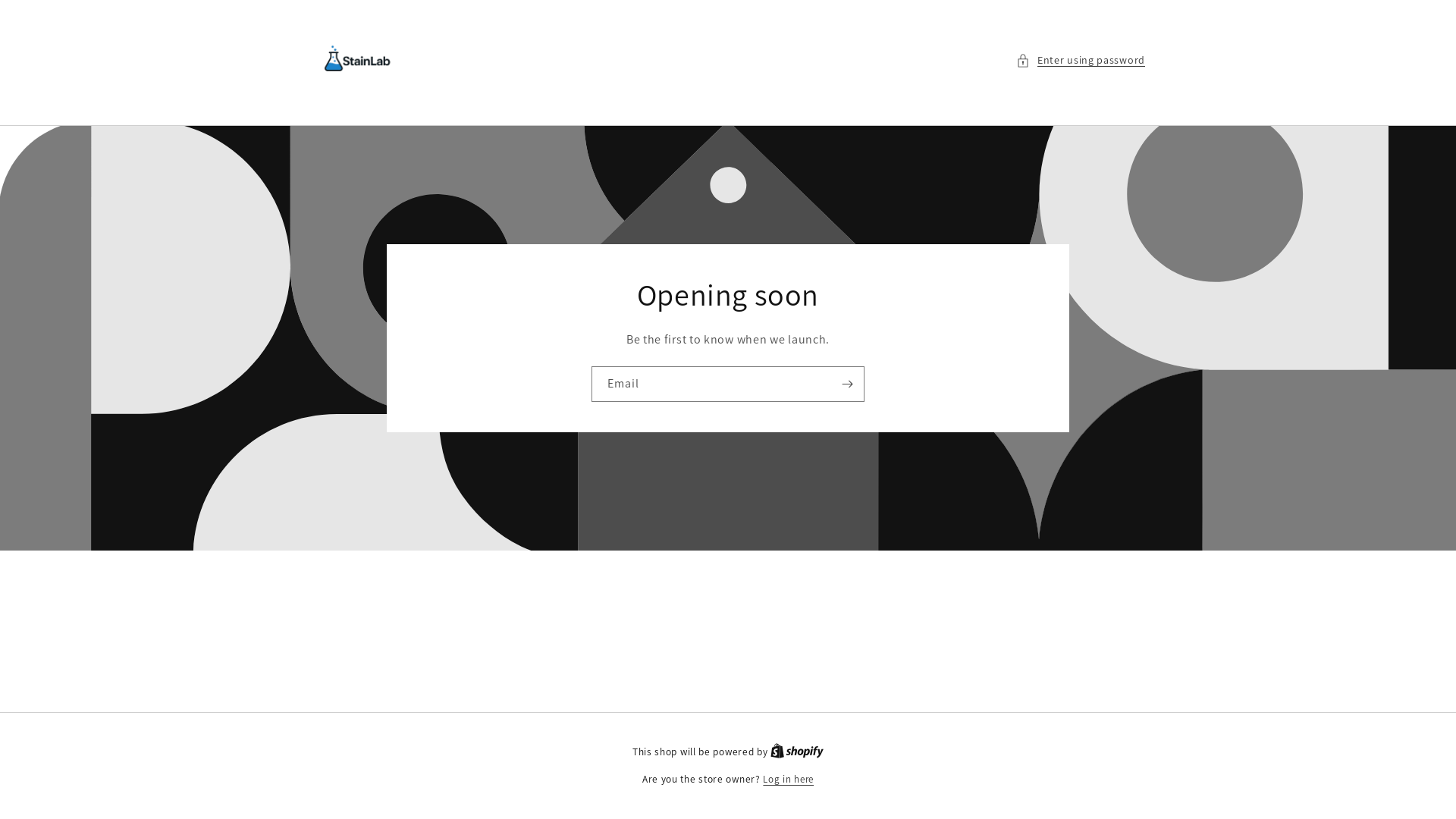 website screenshot of https://stain-lab.com/
