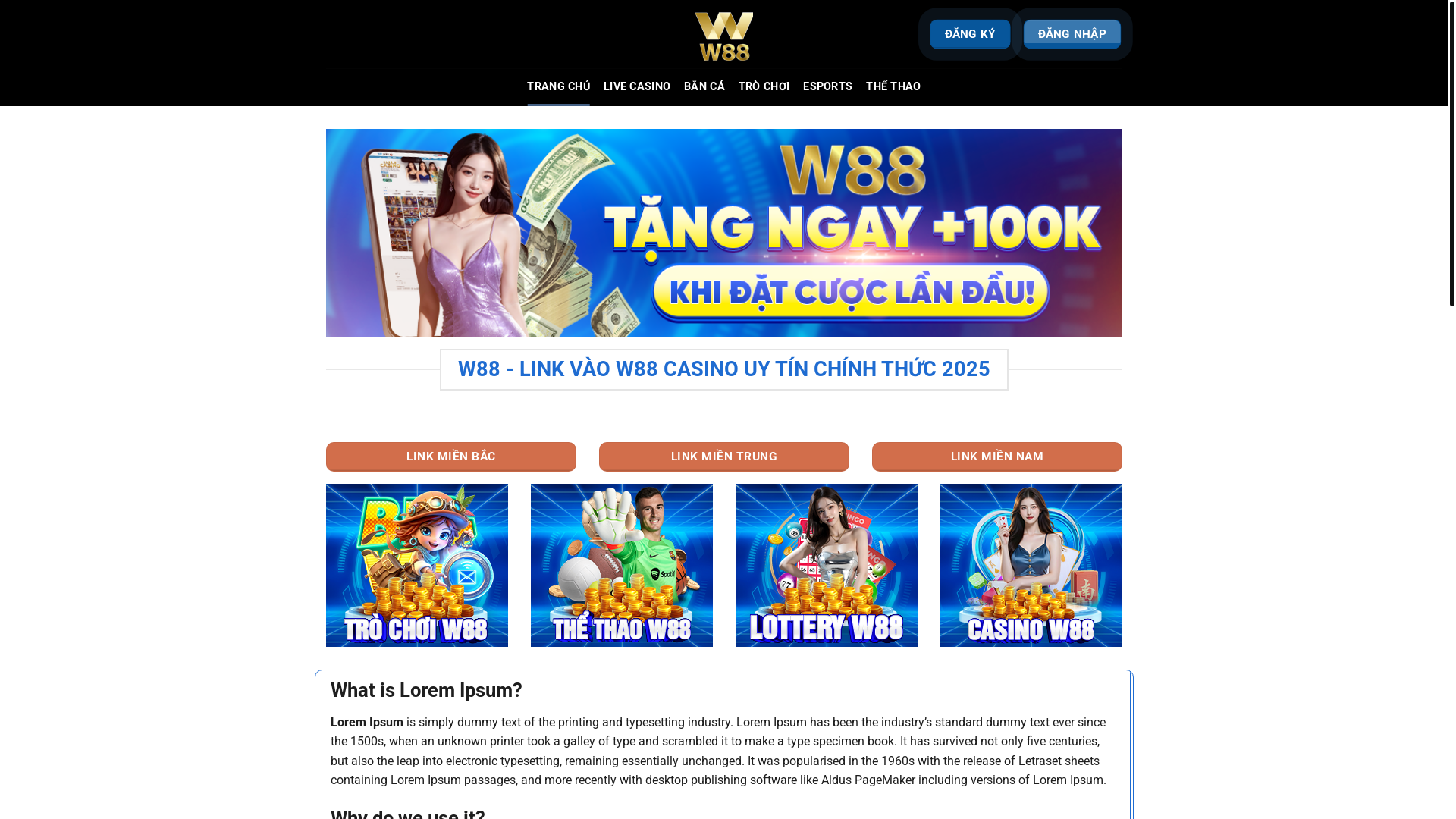 website screenshot of https://w88siver.com/