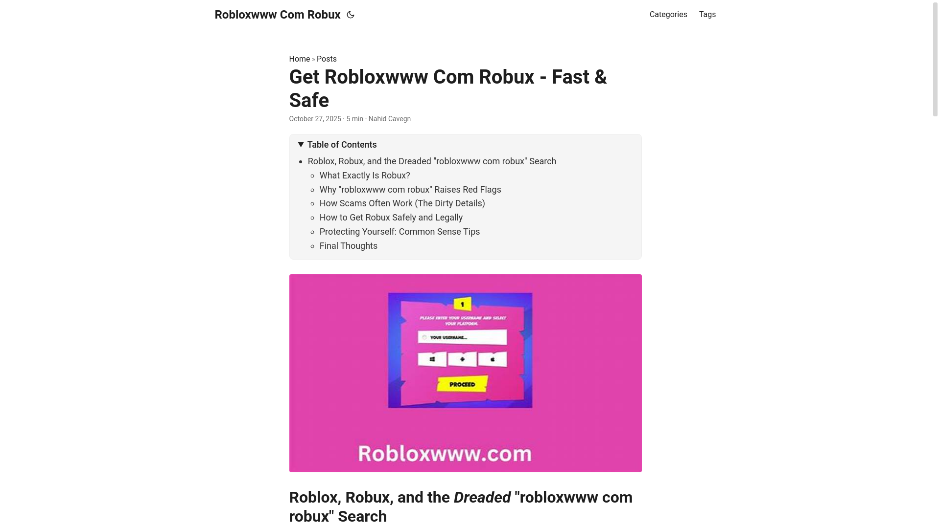 website screenshot of https://robloxwww-com-robux.pages.dev/