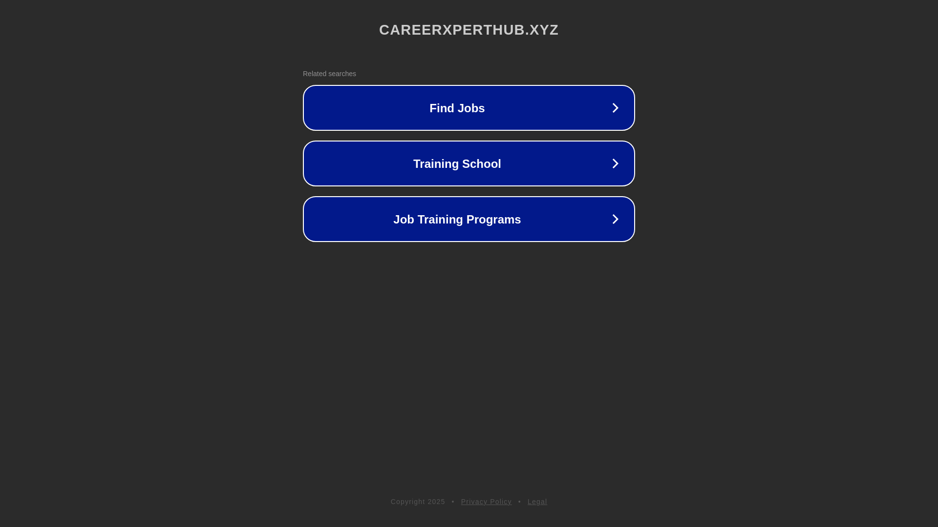 website screenshot of https://careerxperthub.xyz/