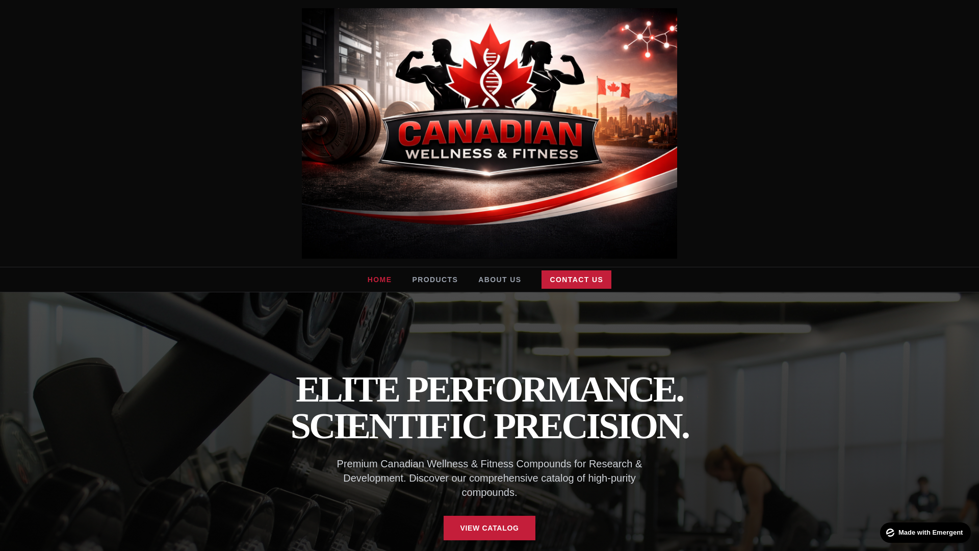 website screenshot of https://canadianwellness.net/