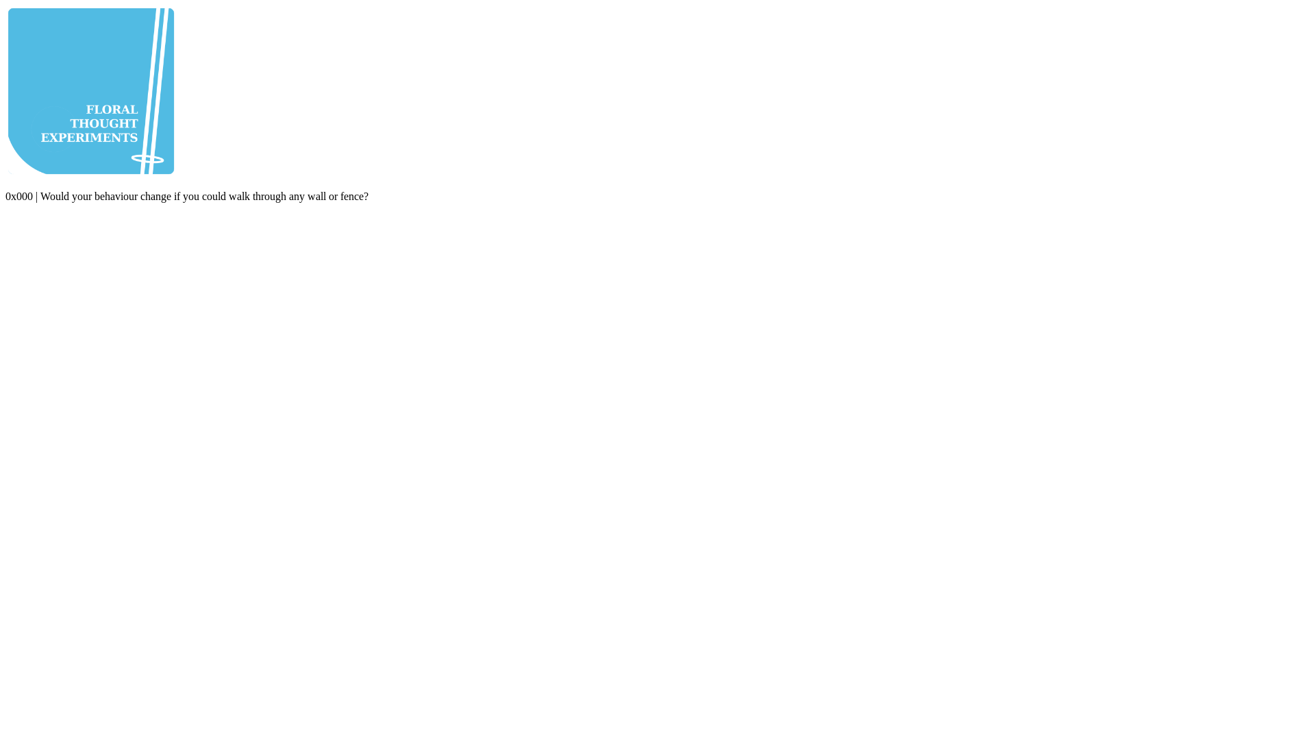 website screenshot of https://floralthoughtexperiments.com/