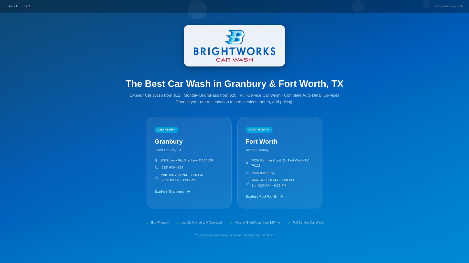 website screenshot of https://brightworks-carwash.pages.dev/