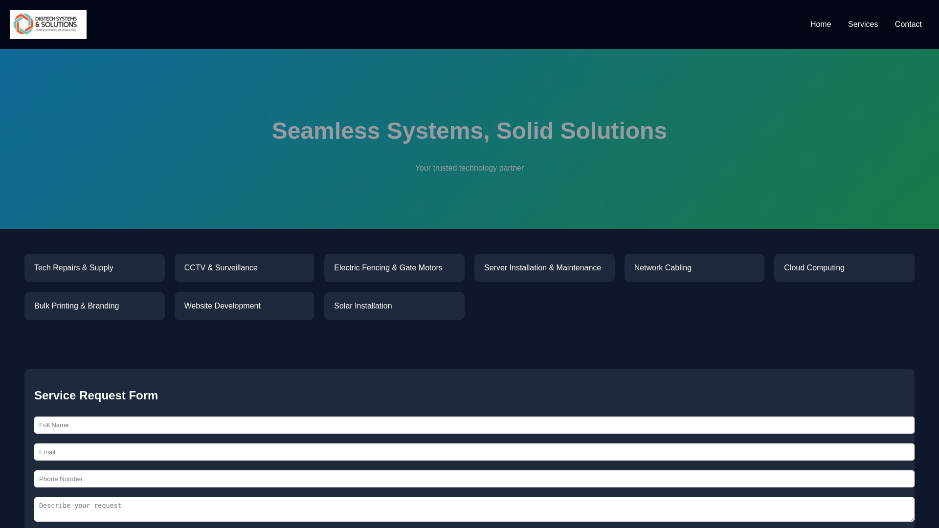 website screenshot of https://digtechss1.pages.dev/