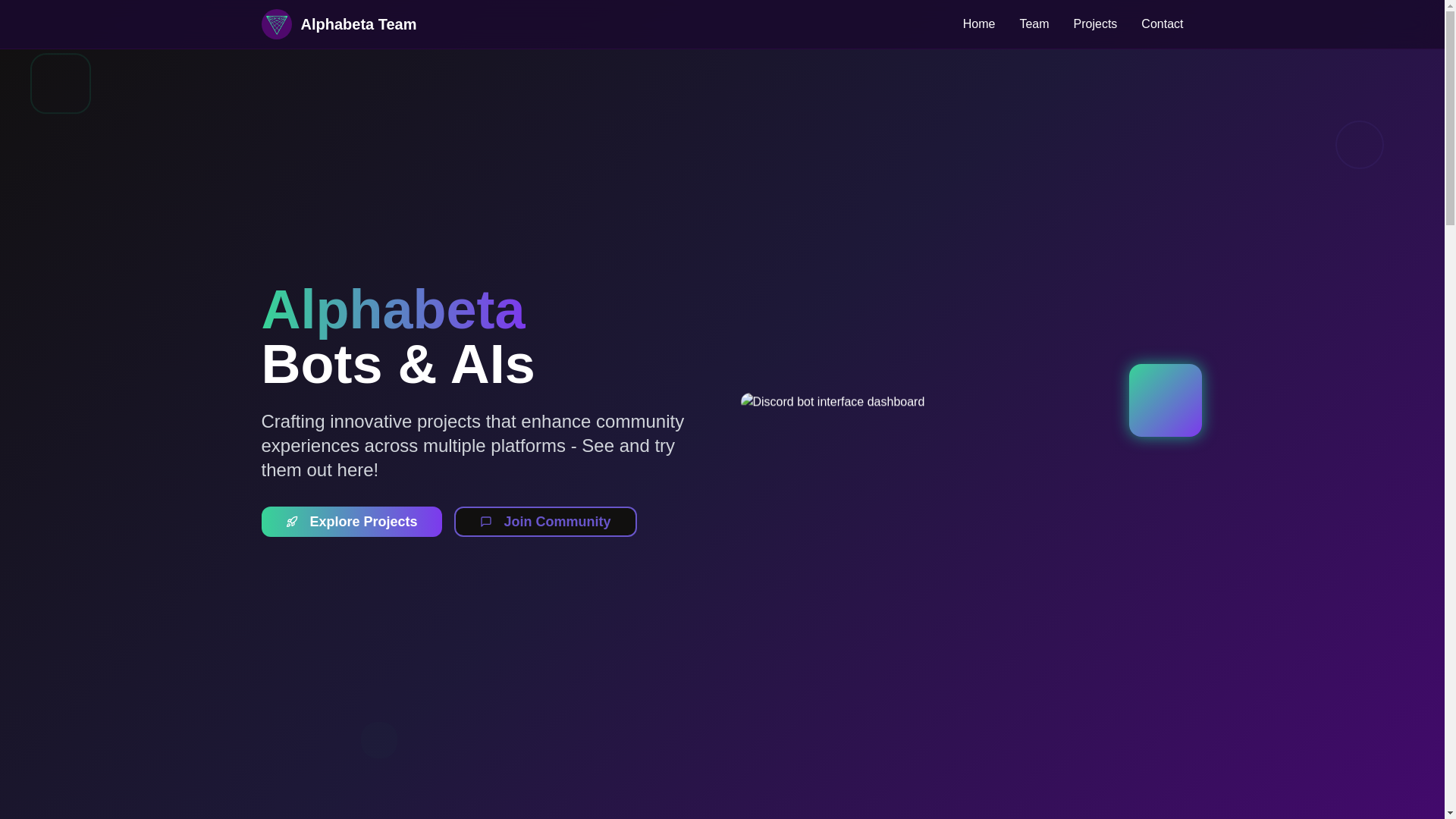 website screenshot of https://alphabeta2.pages.dev/
